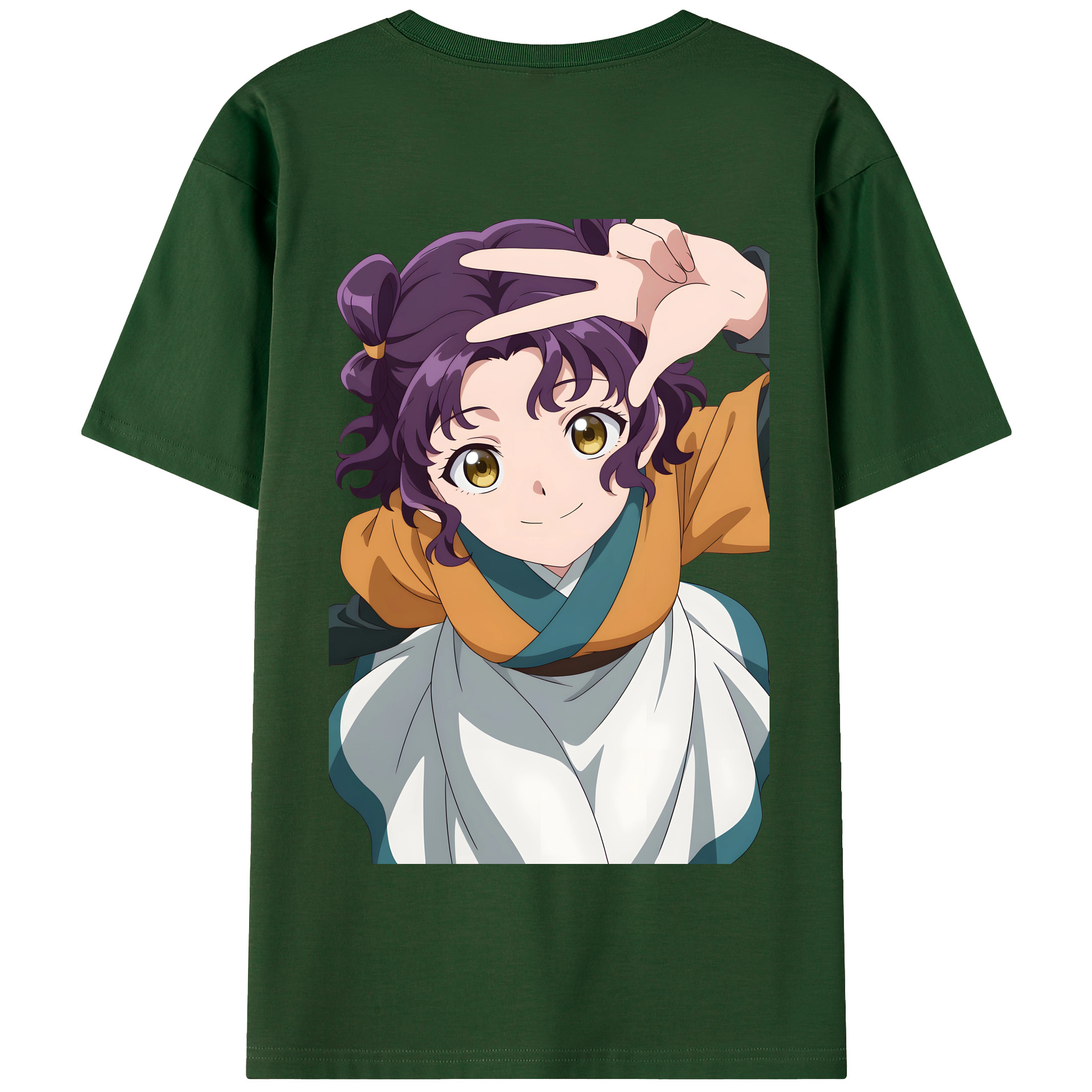 （画像用） 薬屋のひとりごと The Apothecary Diaries 綿100％半袖Tシャツ（背面プリント）